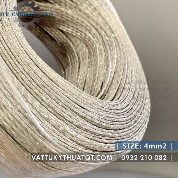 dây đồng bện mạ thiếc 4mm2