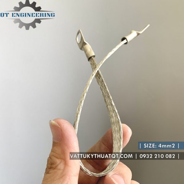 Dây đồng bện tiếp địa 4mm2