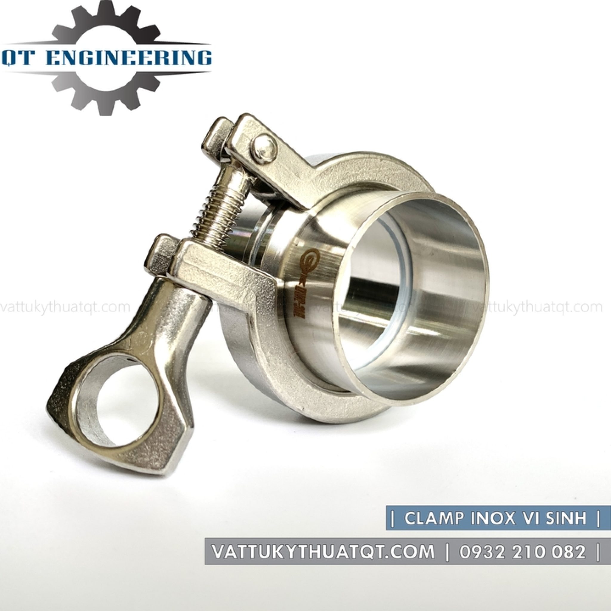 Cùm Clamp Vi Sinh Inox QT Engineering