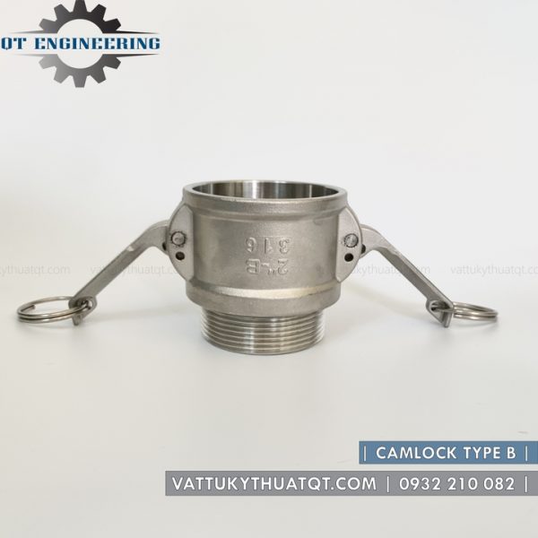 khớp nối nhanh camlock inox kiểu B