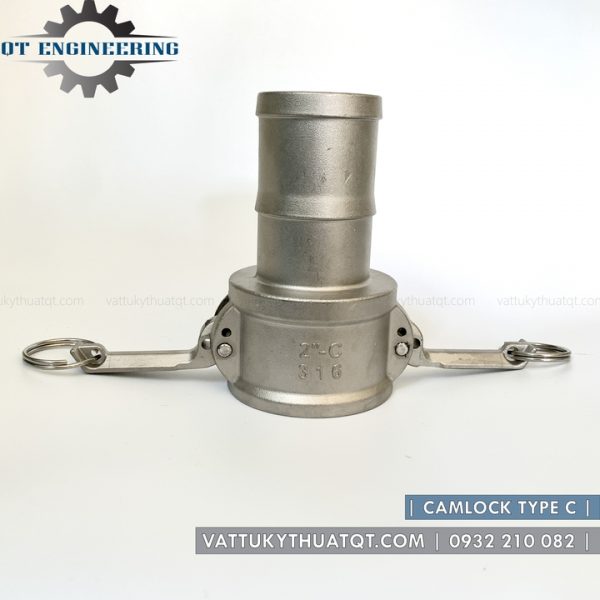 khớp nối nhanh camlock inox kiểu C