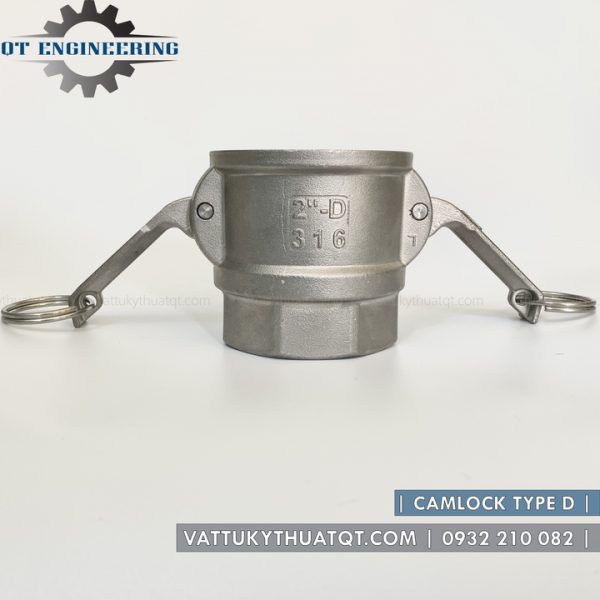 khớp nối nhanh camlock inox kiểu D