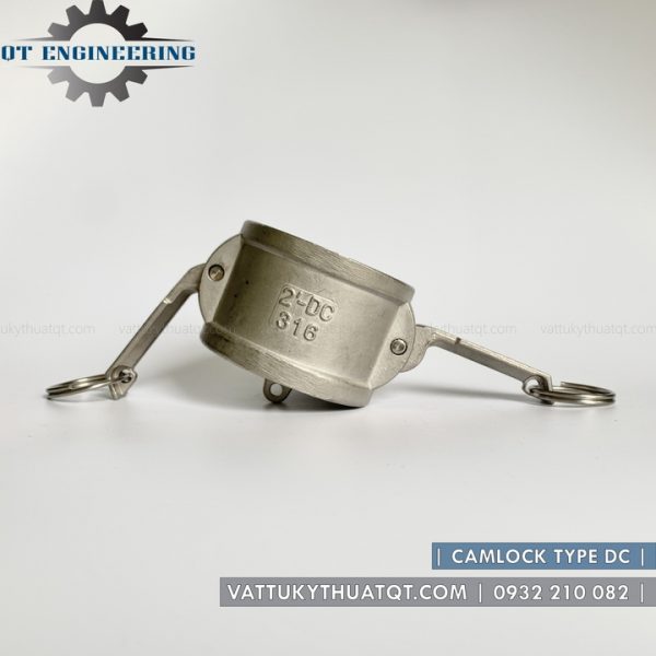 khớp nối nhanh camlock inox kiểu DC