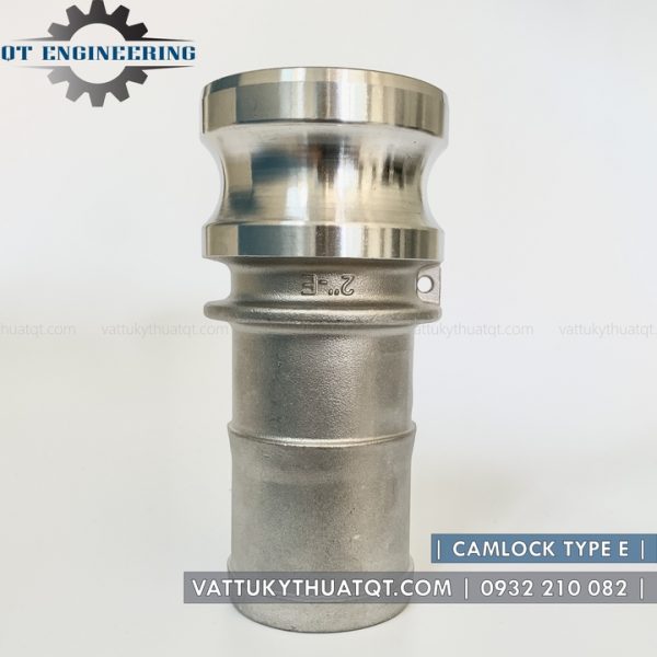 Khớp nối nhanh Camlock inox kiểu E – KC07