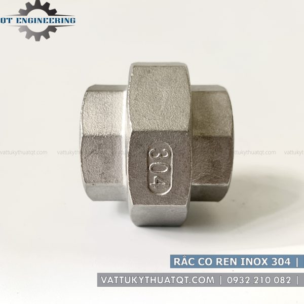 rắc co ren nối ống inox 304