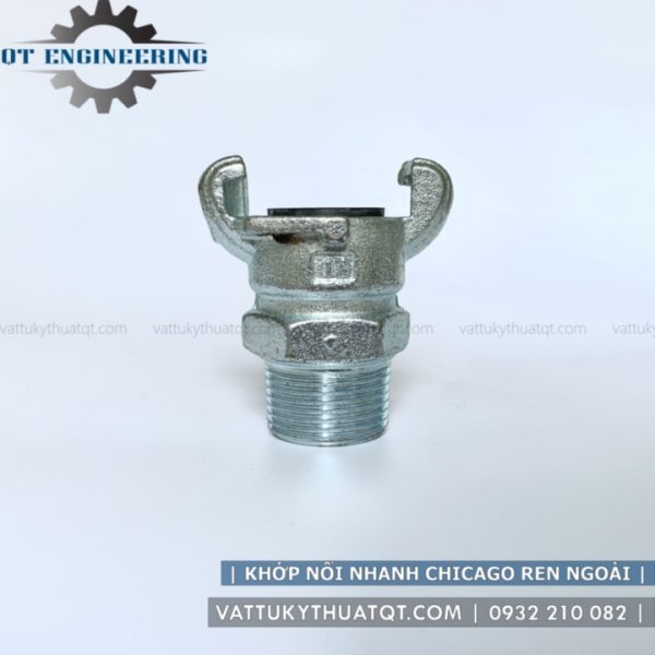 khớp nối nhanh chicago ren ngoài