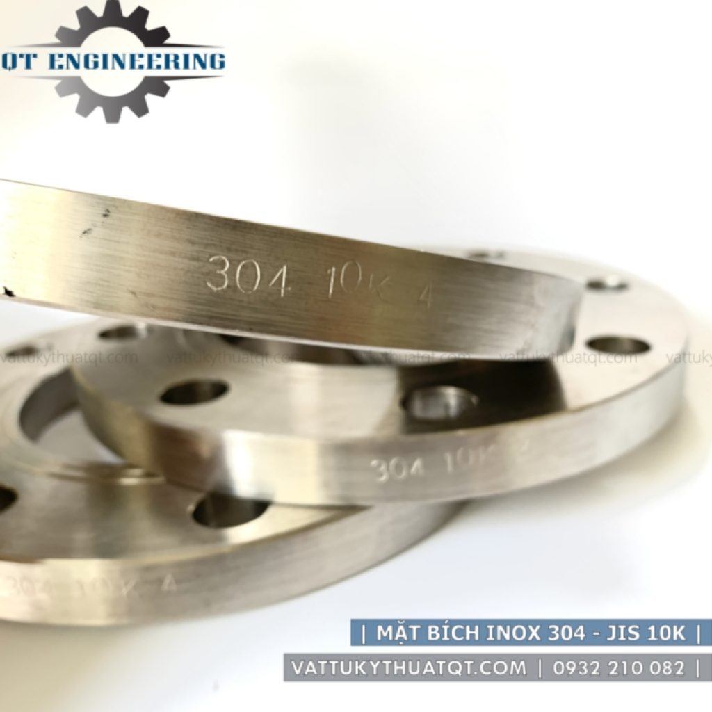 Mặt Bích Inox 304 JIS 10K - QT Engineering