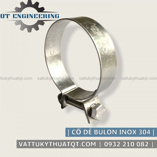 Cổ Dê Inox 304 Bulon - QT Engineering