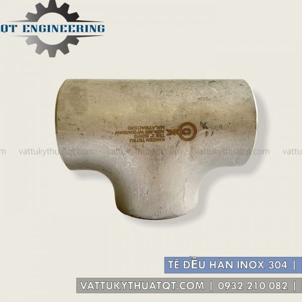 tê đều hàn inox 304