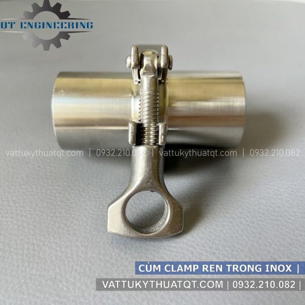 khớp nối nhanh clamp ren trong vi sinh inox