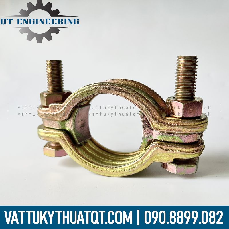 cùm kẹp ống bu lông áp lực cao