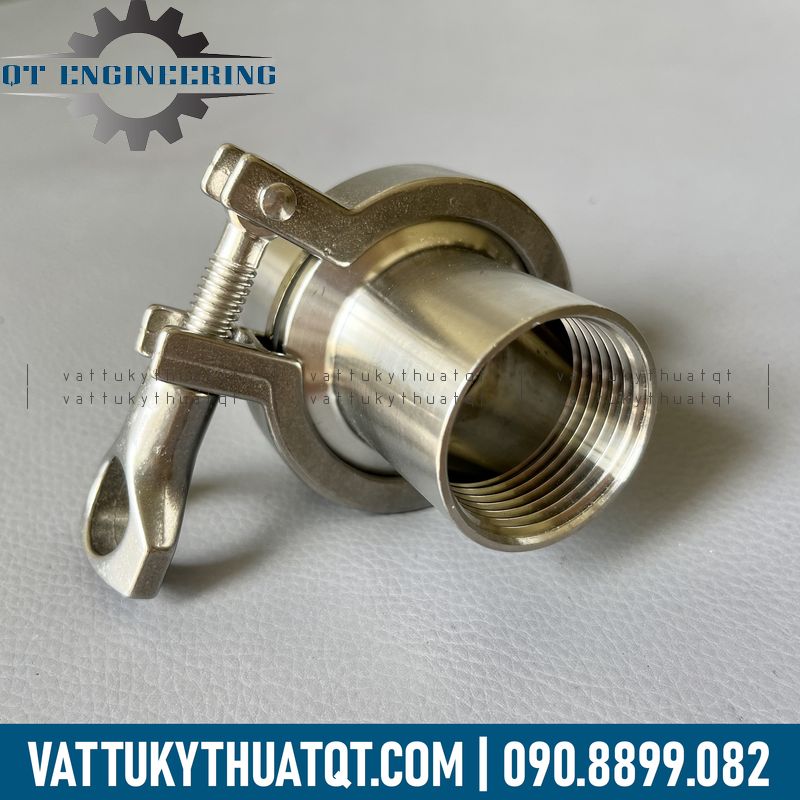 khớp nối clamp inox vi sinh