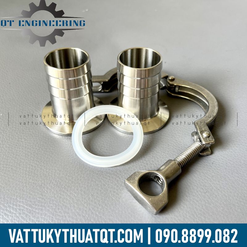 khớp nối clamp inox vi sinh