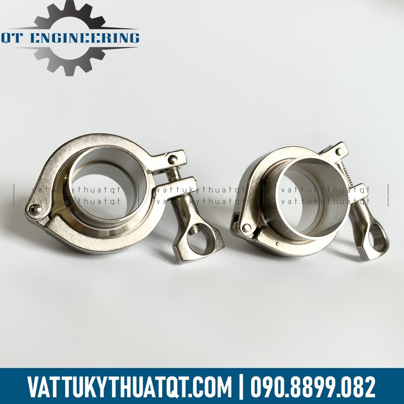 khớp nối clamp inox vi sinh