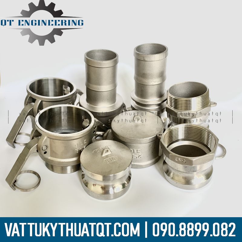 khớp nối nhanh camlock inox 304