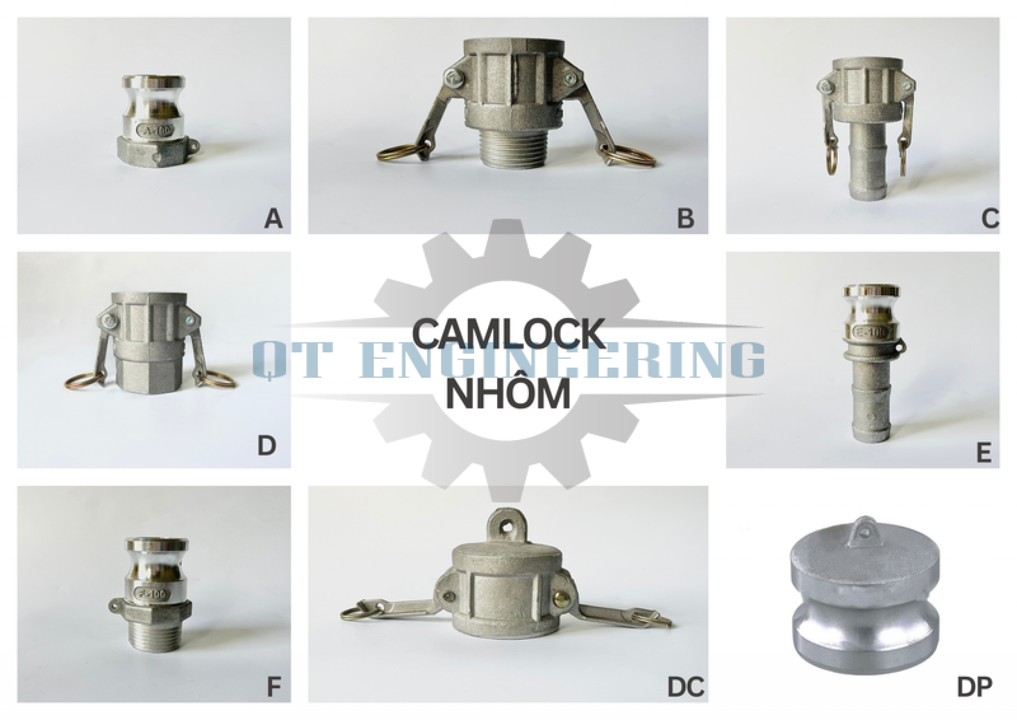 KHỚP NỐI CAMLOCK (Camlock Couplings) - QT Engineering