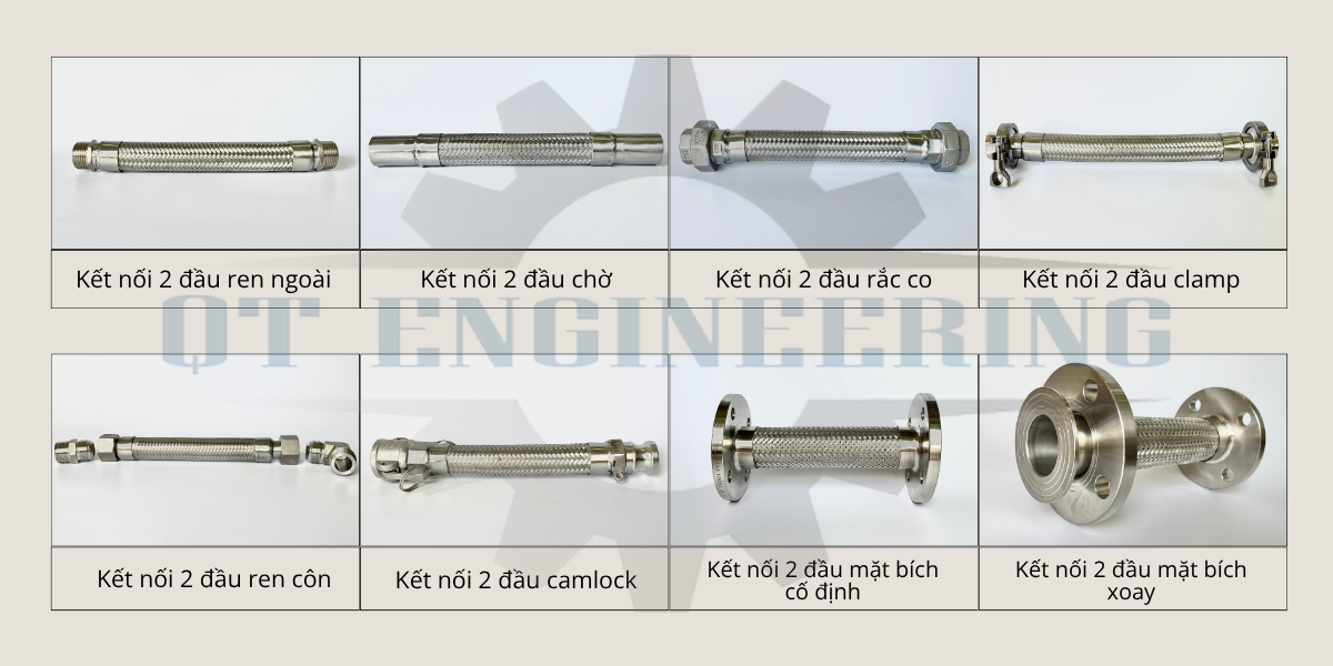 khớp nối mềm chống rung inox