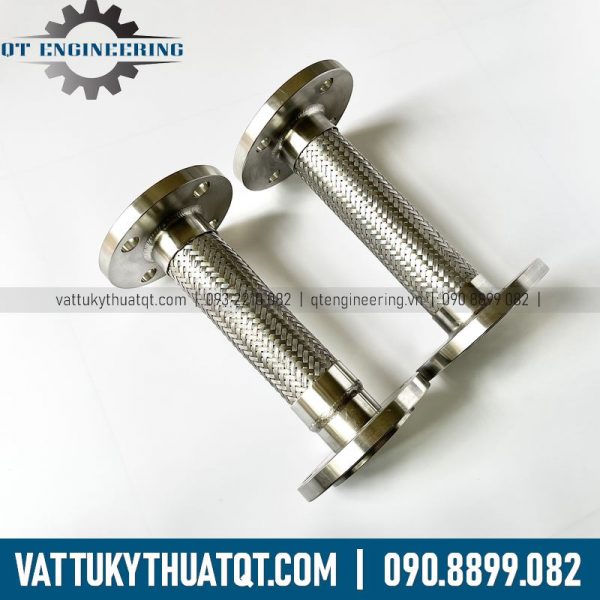 khớp nối mềm inox mặt bích