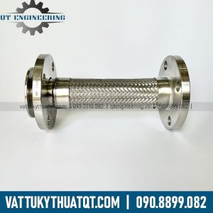 khớp nối mềm inox mặt bích DN65