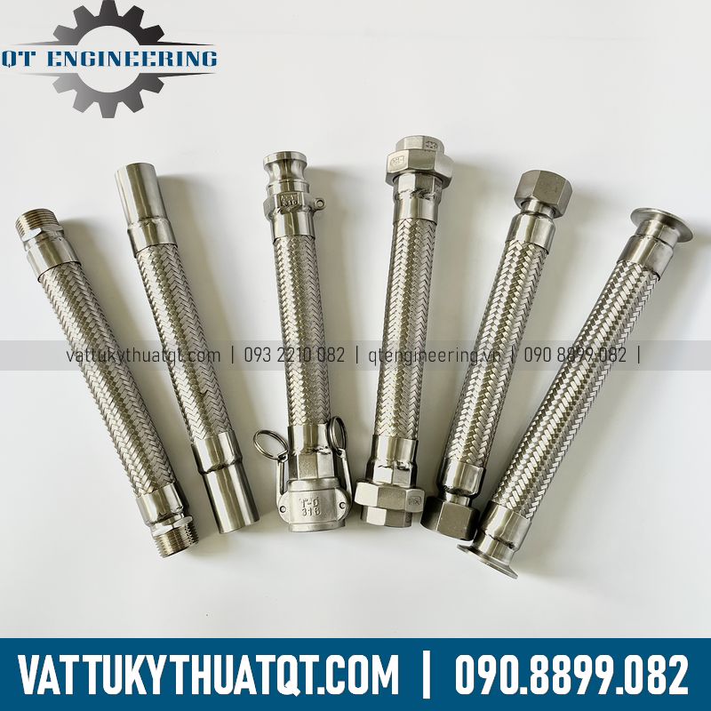 khớp nối mềm chống rung inox 304
